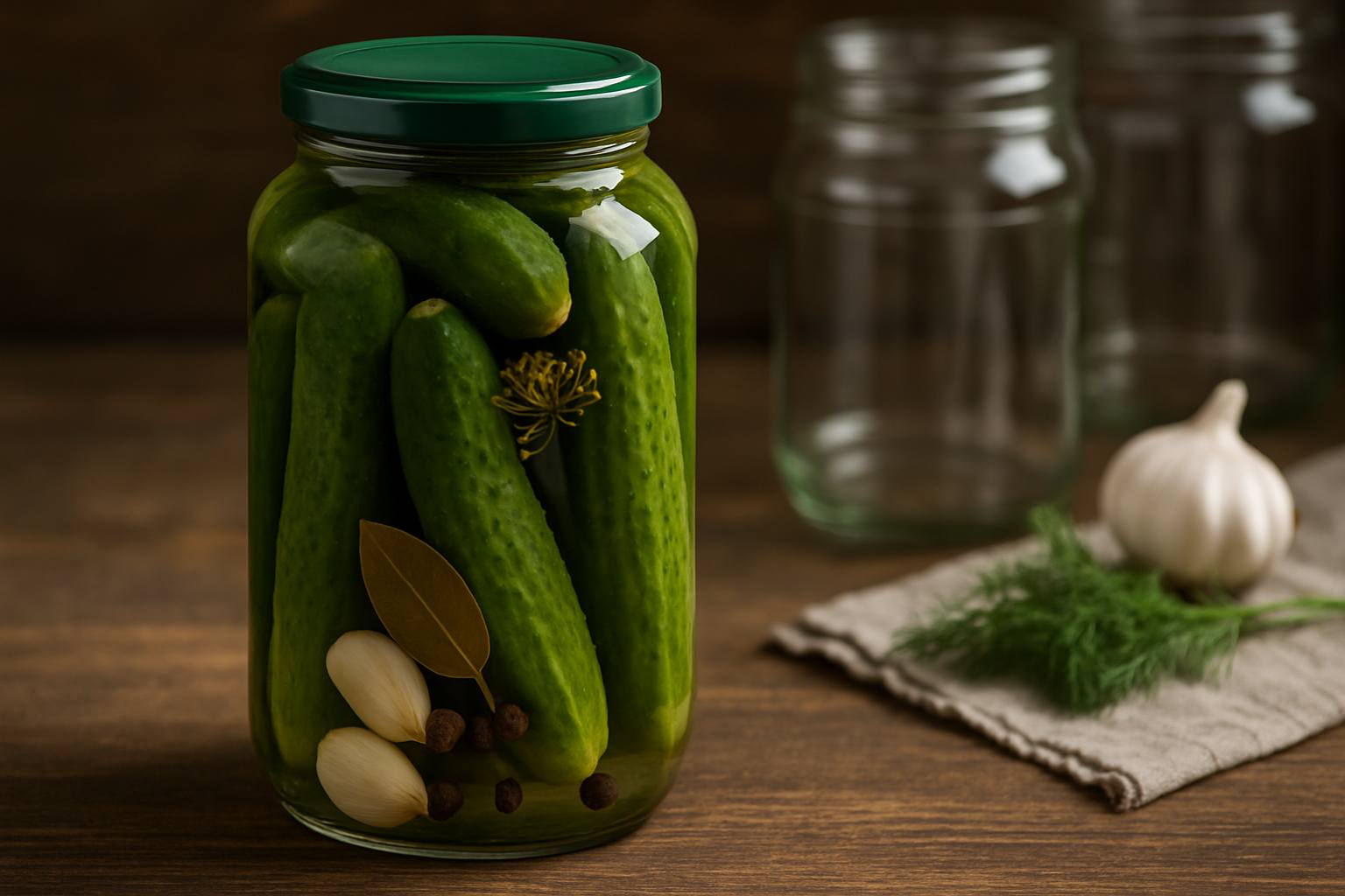 Quick pickled cucumbers without sterilization – tasty, simple and fast