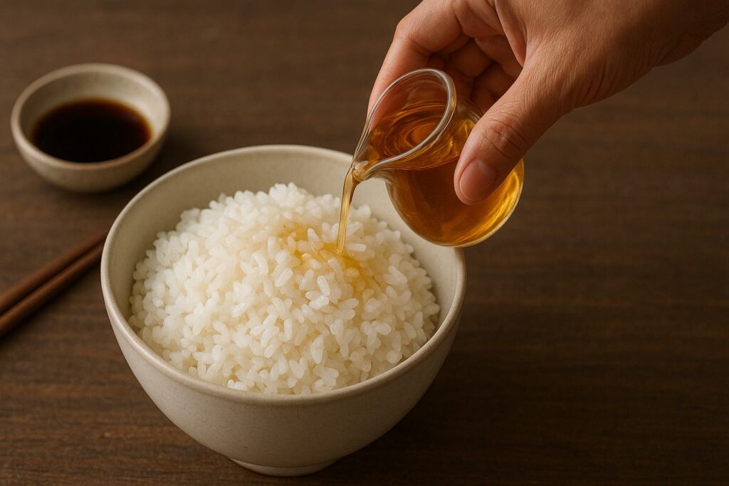 season rice for sushi